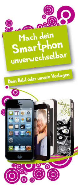 smartphone Cover mit deinem Motiv bedruckt